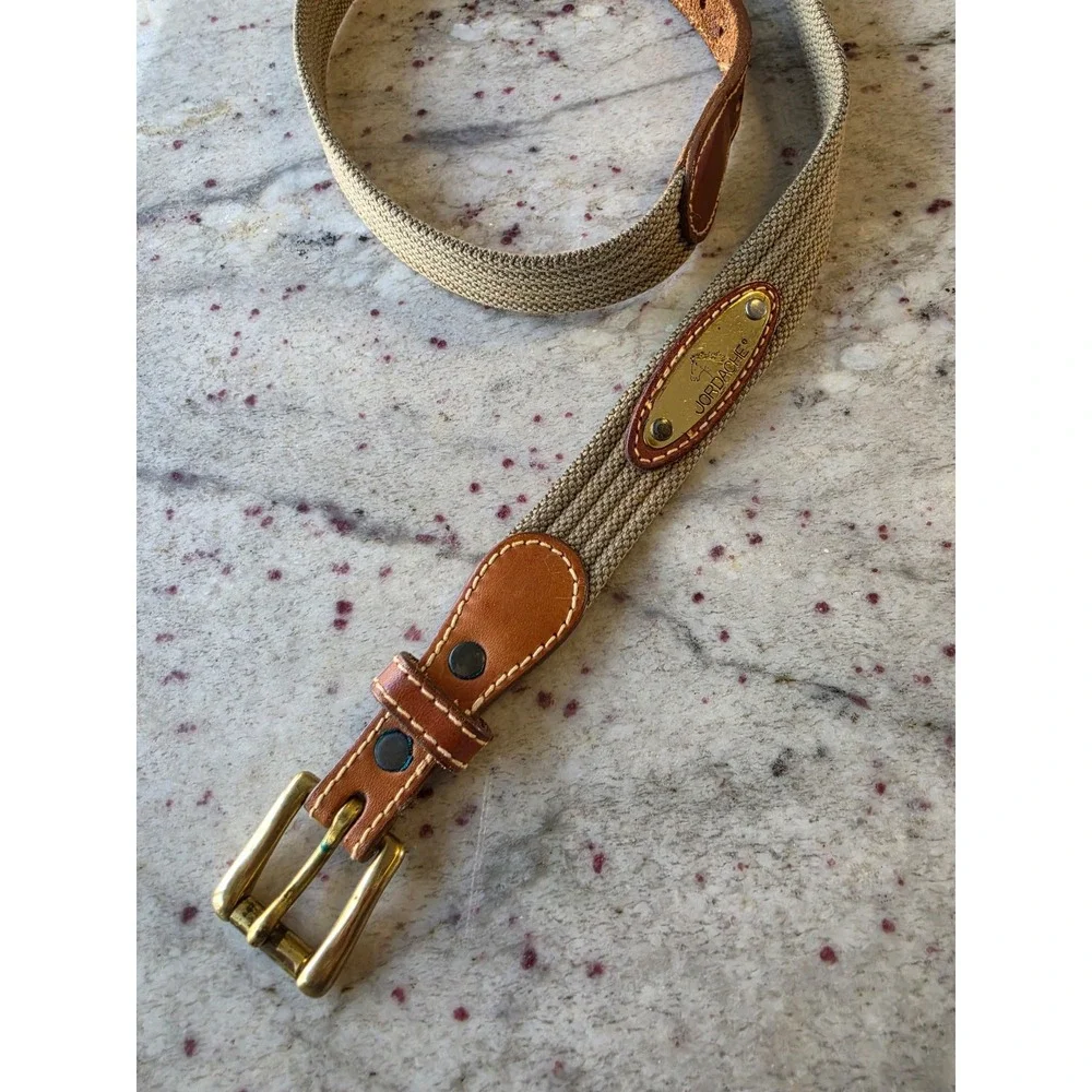 Vintage jordache‎ surcingle canvas Belt 32